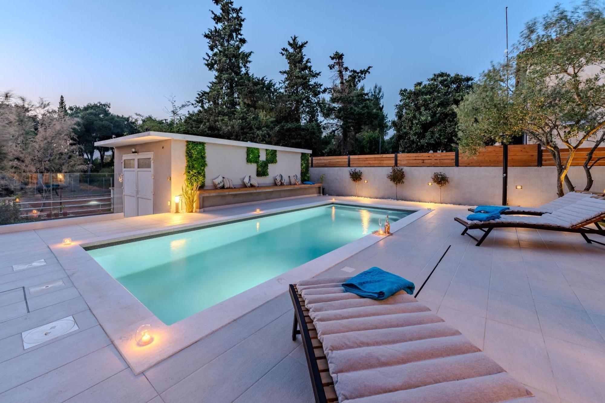 B&d For The Complete Pleasure Of Vacation !heated! Private Pool! Oasis In The Center Of Zadar, 100m From The Sea Villa *